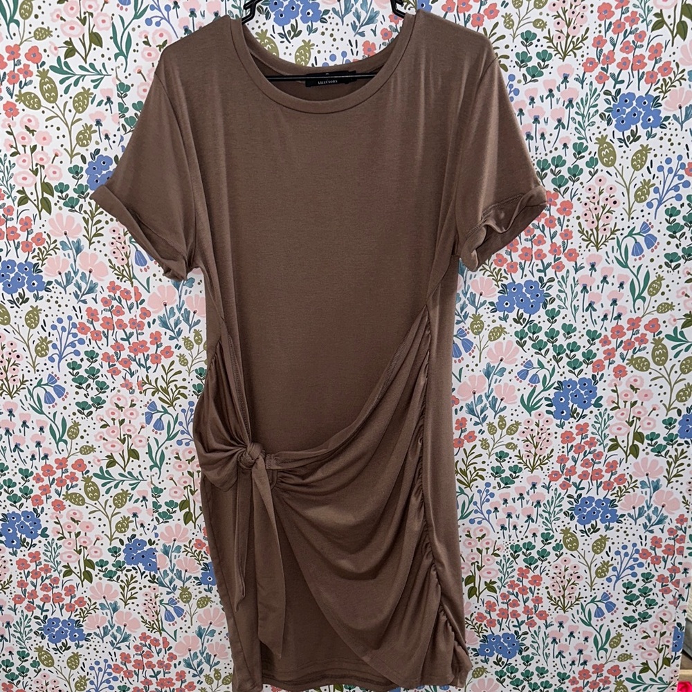 Elegant Brown Dress